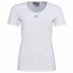 T-Shirt damski CLUB 22 Tech. Białe t-shirty sportowe Head, l, bez wzorów, z materiału, bez ramiączek, na fitness i siłownię. Za 218.00 zł.