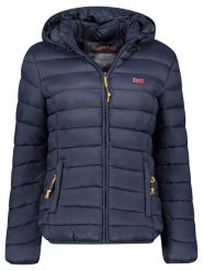 Geographical Norway Kurtka pikowana "Atikolor" w kolorze granatowym rozmiar: XL. Niebieskie kurtki Geographical Norway, xl, bez wzorów, bez kaptura. Za 250.55 zł.
