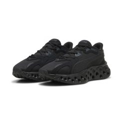 Buty do biegania unisex SOFTRIDE Frequence PUMA Black Flat Dark Gray. Czarne buty do biegania Puma, bez wzorów, z materiału, bez zapięcia, do biegania. Za 355.00 zł.