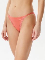 Calvin Klein Underwear Figi klasyczne LV00QD5269 Różowy. Czerwone figi Calvin Klein Underwear, bez wzorów, z syntetyku. Za 49.99 zł.