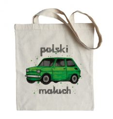 Maluch — torba. Białe torby podróżne nikiniki, bez wzorów, z bawełny, na ramię. W wyprzedaży za 24.65 zł.
