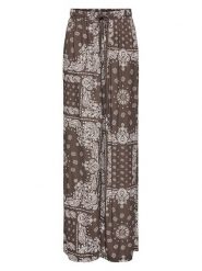 ONLY Spodnie w kolorze brązowym rozmiar: M/L32. Brązowe spodnie materiałowe ONLY, bez wzorów, z materiału. Za 72.95 zł.