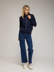 Tantra Kardigan w kolorze granatowym rozmiar: onesize. Niebieskie swetry Tantra, bez wzorów, bez ramiączek. Za 152.99 zł.