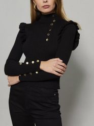 LA Angels Bluzka w kolorze czarnym rozmiar: L. Czarne bluzki LA Angels, l, bez wzorów, bez kołnierzyka, bez ramiączek. Za 126.99 zł.