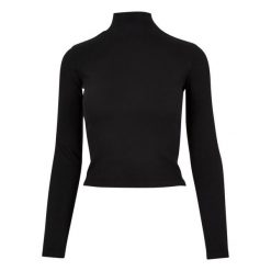 Damski sweter z wyciętymi plecami Urban Classics GT. Czarne swetry Urban Classics, na zimę, bez wzorów, bez ramiączek. Za 175.50 zł.