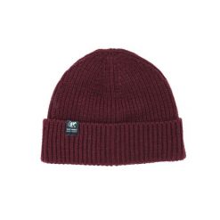 Czapka dzianinowa – z obszyciem / rozmiar uniwersalny (bordowa). Czerwone czapki z daszkiem SURF MONKEY, bez wzorów, z dzianiny. Za 119.95 zł.