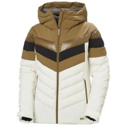 Damska kurtka puchowa Helly Hansen Imperial Puffy. Brązowe kurtki narciarskie Helly Hansen, l, bez wzorów, z materiału, bez kaptura, narciarskie. Za 1,119.20 zł.