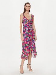 Nissa Sukienka letnia RC14754 Kolorowy Regular Fit. Sukienki Nissa, bez wzorów, z wiskozy, bez kołnierzyka, bez ramiączek. Za 779.99 zł.