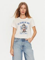 ViCOLO T-Shirt RS0055 Biały Regular Fit. Białe t-shirty ViCOLO, bez wzorów, z bawełny, bez kołnierzyka, bez ramiączek. Za 119.99 zł.