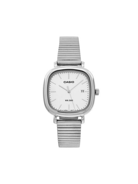 Casio Zegarek LTP-B166D-7AVEF Srebrny. Szare, analogowe zegarki Casio, srebrne. Za 379.99 zł.