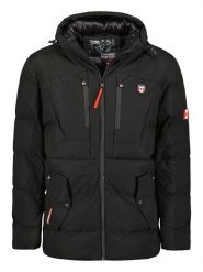 Canadian Peak Parka w kolorze czarnym rozmiar: S. Czarne płaszcze Canadian Peak, s, bez wzorów, bez kaptura. Za 154.07 zł.