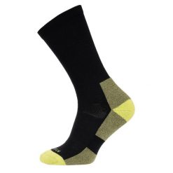 Skarpety Trekkingowe Na Giean Medium Weight Crew Black. Czarne skarpetki NA GIEAN, bez wzorów, z wełny. Za 88.99 zł.
