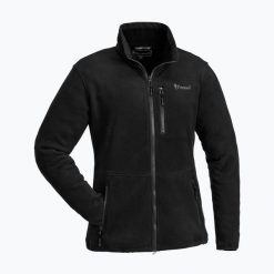 Bluza trekkingowa damska Pinewood Finnveden Fleece. Czarne bluzy PINEWOOD, xs, bez wzorów, z materiału, bez kaptura, trekkingowe. Za 299.99 zł.