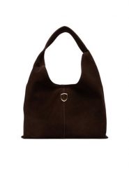 Blauer Torebka S6HINA01/BAL Brązowy. Brązowe torebki klasyczne Blauer, bez wzorów, z materiału, bez dodatków. Za 659.99 zł.