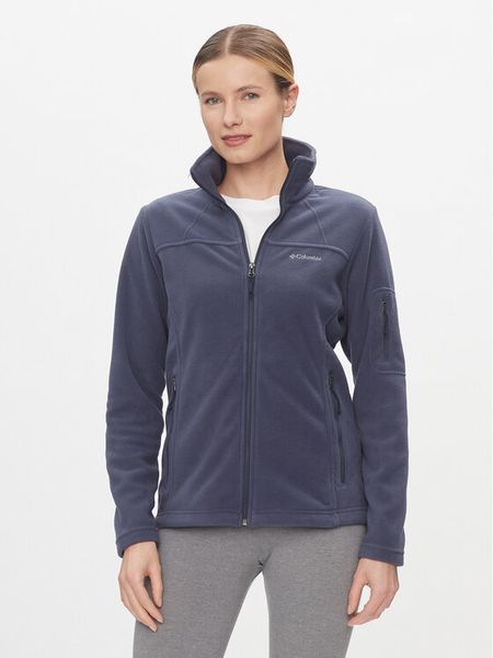 Columbia Polar Fast Trek II 1465351 Granatowy Regular Fit. Niebieskie bluzy z polaru Columbia, xl, bez wzorów, z polaru, narciarskie. Za 149.00 zł.