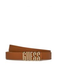 Guess Pasek Damski BW9068 P4125 Beżowy. Brązowe paski Guess, z aplikacjami, ze skóry. Za 129.99 zł.