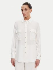 ACCESS FASHION Koszula 53-7006-394 Biały Relaxed Fit. Białe koszule ACCESS FASHION, l, bez wzorów, z wiskozy, bez kołnierzyka, bez ramiączek. Za 299.99 zł.