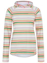KARI TRAA Bluza funkcyjna "Sanne" ze wzorem rozmiar: XS. Brązowe bluzy z kapturem Kari Traa, xs, bez wzorów, bez kaptura, outdoorowe. Za 119.12 zł.