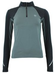 Peak Mountain Koszulka funkcyjna "Aflint" w kolorze szarym rozmiar: M. Szare t-shirty sportowe Peak Mountain, m, bez wzorów, bez ramiączek, outdoorowe. Za 104.89 zł.