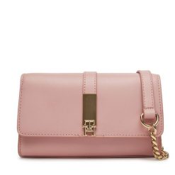 Torebka Tommy Hilfiger. Czerwone kopertówki Tommy Hilfiger, bez wzorów, wizytowe, bez dodatków. Za 319.99 zł.