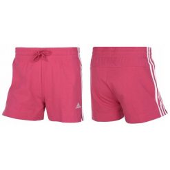 Spodenki treningowe damskie bawełniane adidas. Szorty sportowe adidas, bez wzorów, z bawełny. Za 89.99 zł.