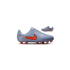 Buty piłkarskie Nike Tiempo Legend 10 Club Mg Jr. Szare buty treningowe Nike, bez wzorów, bez zapięcia, do piłki nożnej. Za 180.99 zł.