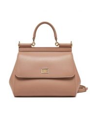 Dolce&Gabbana Torebka BB6003 AN767 Różowy. Czerwone torebki klasyczne Dolce&Gabbana, bez wzorów, ze skóry, bez dodatków. Za 6,759.00 zł.