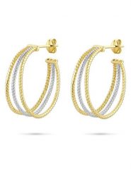 Les Petites Précieuses Pozłacane kolczyki-kreole rozmiar: onesize. Żółte kolczyki Les Petites Précieuses, pozłacane. Za 126.99 zł.