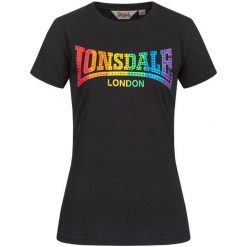 Koszulka damska Lonsdale Happisbourg. Czarne t-shirty sportowe Lonsdale, bez wzorów, bez ramiączek. Za 168.00 zł.