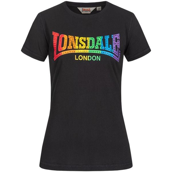 Koszulka damska Lonsdale Happisbourg. Czarne t-shirty sportowe Lonsdale, bez wzorów, bez ramiączek. Za 168.00 zł.