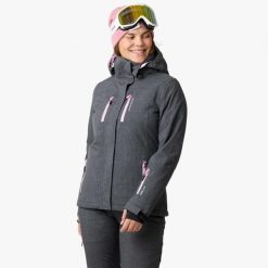 Kurtka narciarska Narciarstwo Damska Swedemount Cervinia Jacket W oddychająca. Czerwone kurtki narciarskie SWEDEMOUNT, na zimę, bez wzorów, bez kaptura, narciarskie. Za 599.99 zł.