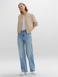 OPUS Dżinsy "Mivy" - Comfort fit - w kolorze niebieskim rozmiar: 34/L31. Niebieskie jeansy Opus, l, bez wzorów, z podwyższonym stanem. Za 131.74 zł.