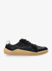 Buty lifestyle damskie Vivobarefoot Gobi II Sneaker Leather. Czarne buty trekkingowe VIVOBAREFOOT, z bawełny, bez zapięcia. Za 846.99 zł.