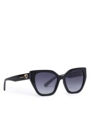 LOVE MOSCHINO Okulary przeciwsłoneczne MOL098/S 208534 Czarny. Czarne okulary przeciwsłoneczne Love Moschino, bez wzorów, plastikowe. Za 709.99 zł.