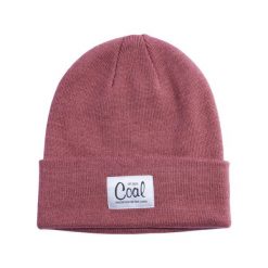 Czapka zimowa damska COAL MEL BEANIE rose. Czerwone czapki zimowe COAL, bez wzorów, sportowe. Za 39.00 zł.
