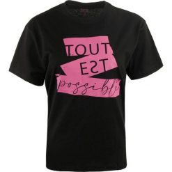 THE PEOPLE REP. T-shirt damski Minerva czarny 2XL. Czarne t-shirty WE THE PEOPLE, xl, bez wzorów, z bawełny, bez kołnierzyka, bez ramiączek. Za 142.99 zł.