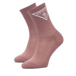 Skarpety długie Guess. Czerwone skarpetki Guess, z aplikacjami. Za 54.99 zł.