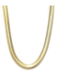 MOODE Naszyjnik - dł. 41 cm rozmiar: onesize. Żółte naszyjniki MOODE, z materiału, ze stali. Za 109.78 zł.