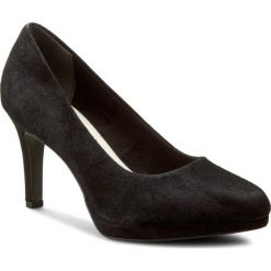 Półbuty TAMARIS - 1-22428-28 Black 001. Czarne czółenka marki Tamaris, ze skóry. W wyprzedaży za 179.00 zł.