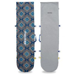 Pokrowiec snowboardowy Anaconda wielofunkcyjny i pojemny na deskę kask i buty. Białe buty trekkingowe SAFE4SPORT, na zimę, z materiału, bez zapięcia. Za 294.59 zł.