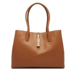 Torebka Furla. Brązowe torebki klasyczne Furla, bez wzorów, klasyczne, bez dodatków. Za 1,529.00 zł.