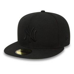 Czapka z daszkiem New Era 59FIFTY MLB NY New York Yankees Fullcap - 10000103. Czarne czapki z daszkiem New Era, bez wzorów. Za 193.20 zł.