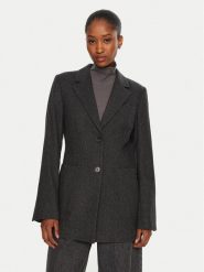 Marc O'Polo Marynarka 409 0208 80083 Szary Loose Fit. Szare marynarki i żakiety Marc O'Polo, bez wzorów, z wełny, bez ramiączek. Za 709.99 zł.