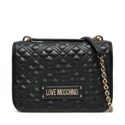 Torebka LOVE MOSCHINO. Czarne torebki klasyczne Love Moschino, bez wzorów, klasyczne, bez dodatków. Za 519.99 zł.