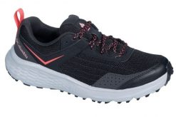 Buty do biegania damskie, Columbia Vertisol Trail. Czarne buty trekkingowe Columbia, bez wzorów, z materiału, przed kostkę, bez zapięcia, do biegania. Za 269.99 zł.
