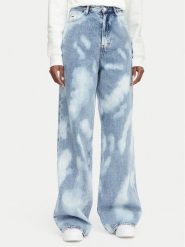 Tommy Jeans Jeansy Claire DW0DW23109 Niebieski jasny Wide Fit. Niebieskie jeansy Tommy Jeans, bez wzorów, z bawełny. Za 529.99 zł.