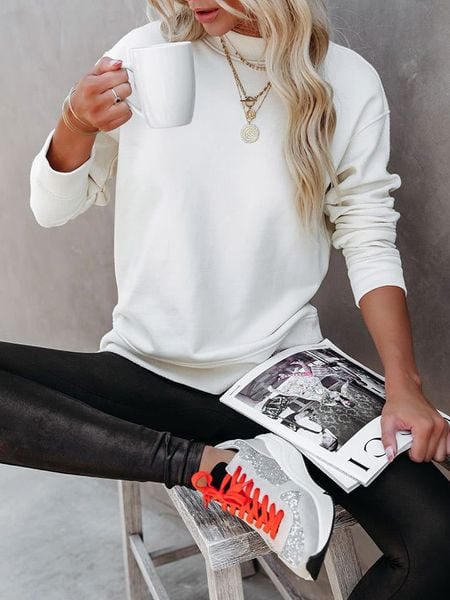 LA Angels Bluza w kolorze białym rozmiar: M. Białe bluzy LA Angels, m, bez wzorów, bez ramiączek, bez kaptura. Za 144.58 zł.