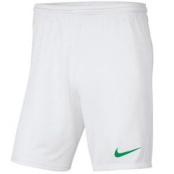 Spodenki Dziecięce Dry Park III DriFIT. Białe szorty Nike, bez wzorów, sportowe. Za 106.99 zł.