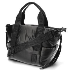 Czarna Pikowana Torba Big Star Damska Na Co Dzień. Czarne torebki klasyczne Big Star Accessories, bez wzorów, retro, pikowane, bez dodatków. Za 229.00 zł.