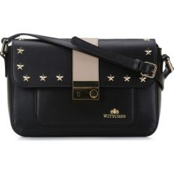 Torebka crossbody skórzana z gwiazdkami. Białe listonoszki Wittchen, bez wzorów, ze skóry, eleganckie, bez dodatków. W wyprzedaży za 405.90 zł.